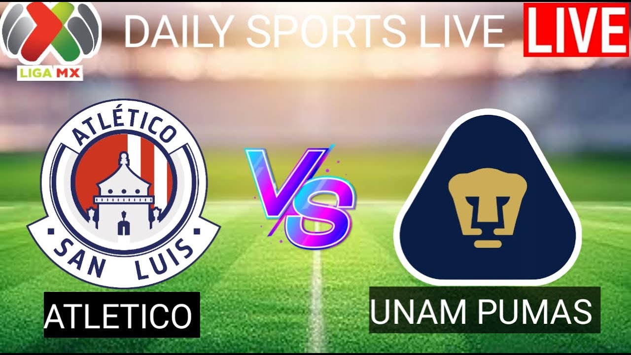 Atlético San Luis vs Unam Pumas l Liga Mx Clausura 2025 l eFootball Pes ...