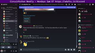 CircuitPython Weekly Meeting for December 4, 2023 @circuitpython #circuitpython #adafruit