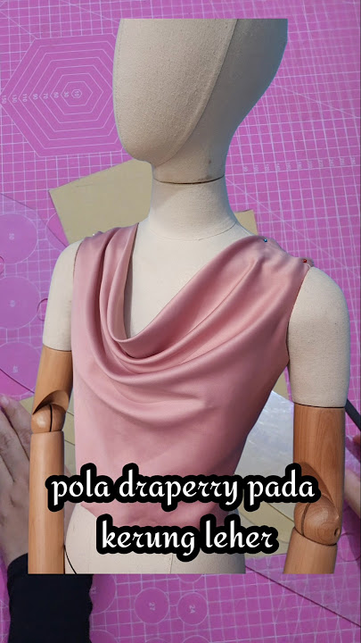 How to Make a Draperry Pattern Break on a Neckline #sewing