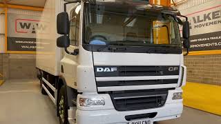 New In Stocklist For Sale Daf Cf75.310 Eu5 6X2 26 Tonne Insulated Fridgefreezer 2011 Pk61 Cno