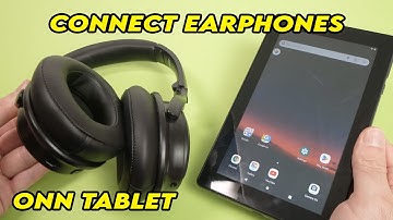 Onn Tablet: How To Connect Wireless Headphones