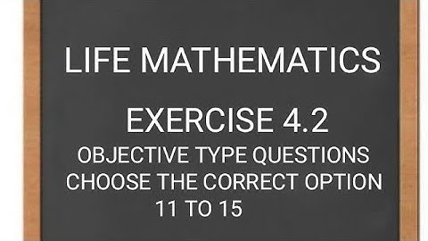 Life Mathematics - Exercise 4.2 Question Number 11, 12, 13, 14, 15 Tamilnadu Class 8 Samacheer Math