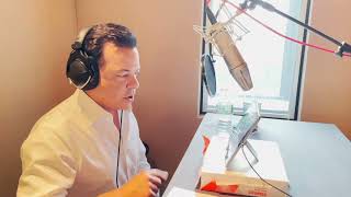 John Avlon records his audiobook LINCOLN AND THE FIGHT FOR PEACE