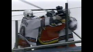 Theo Fleury/Sandy McCarthy, Then Dale Purinton (Replay) Vs. Peter Worrell Dec. 17th, 2001(Roughing)