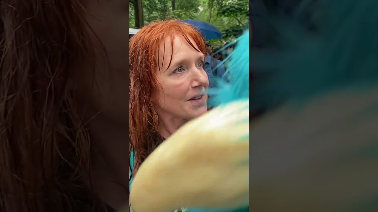 BIG BLUE Raps with NYC NO KINGS protests attendees! 