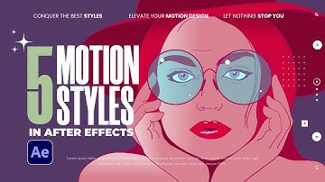 5 Trending Motion Graphic Styles To Know in After Effects