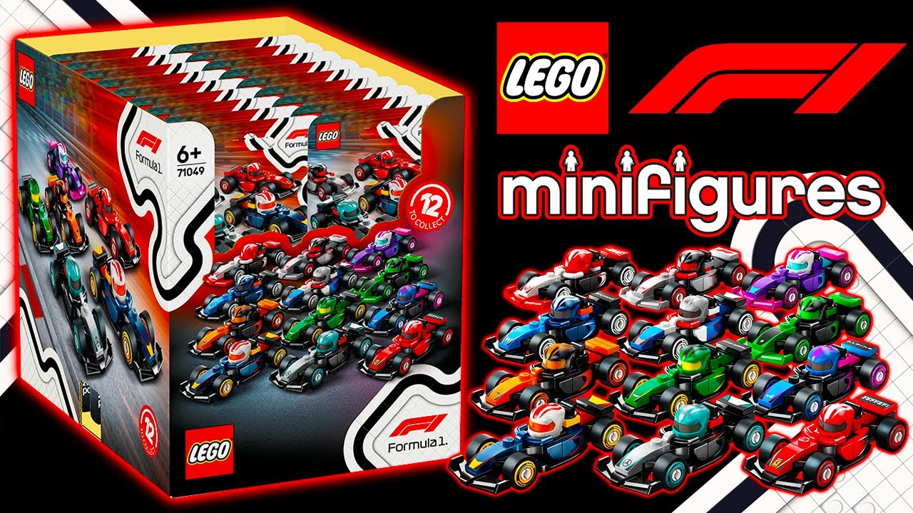 LEGO Figurky FORMULE 1 - KDE MAJÍ OBLIČEJ...?! ☹️