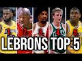 Every NBA Players' Top 5 Players of All Time