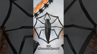 Make a PAPER Spider Web for Halloween 🕷️