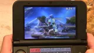 Super Smash Bros for 3DS Battlefield Gameplay
