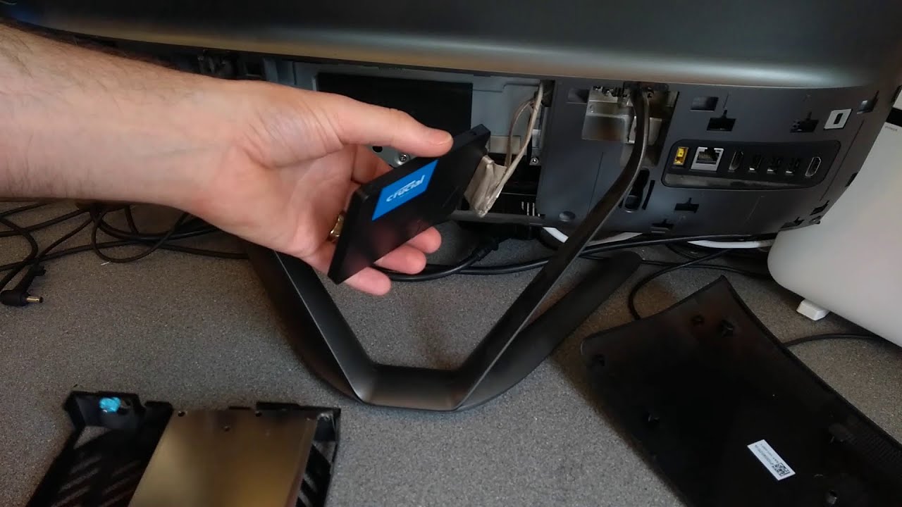 Lenovo F0GH SSD無し　ジャンク品 Lenovo All in One Desktop Disassembly | SSD Upgrading - YouTube
