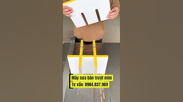 Trải nghiệm thực tế máy cưa bàn trượt. Liệu có đáng sử dụng #maycuabantruot #maycuabantruotmini