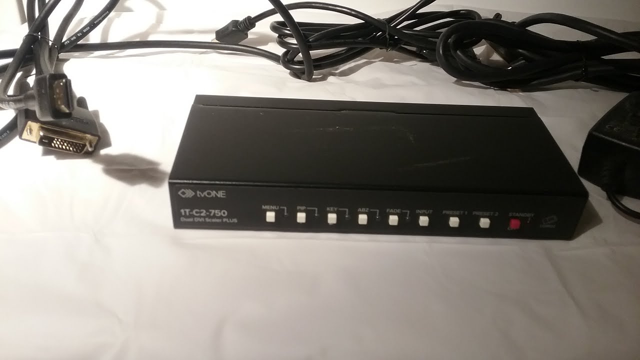 usedcomputersdotorg item for sale TV One 1T-C2-750 DVI Video Scaler ...