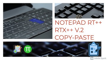 How to copy paste in Notepad #RT #RT++ #RTX++ #PX Blend Notepad using Autotyper .xtt .rtx .px