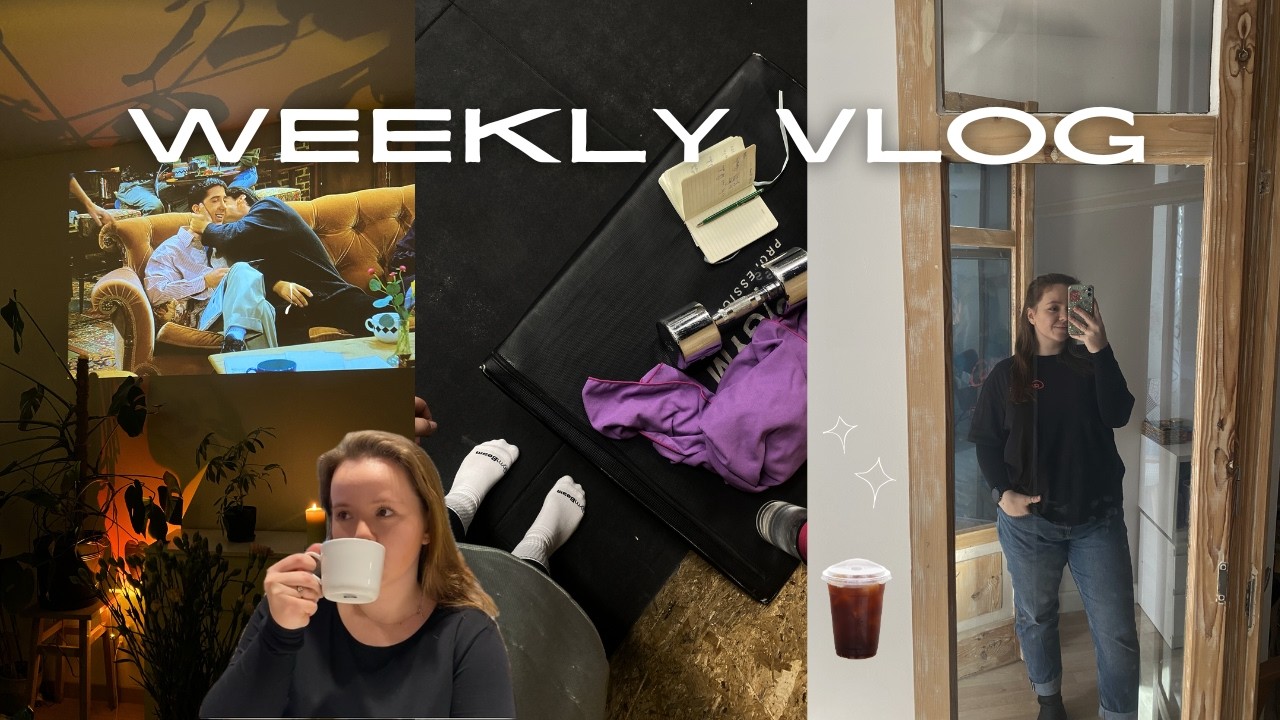 WEEKLY VLOG 📚 nowy regał, treningi, praca psychologa, książki 👩🏽‍💻🏋🏻‍♀️