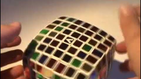 How to solve a v-cube 7x7 part 1