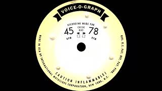 78 Acetate | To Mama - Molly and Doris (1950s)