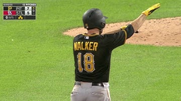 PIT@STL: Walker hits an RBI double to right field