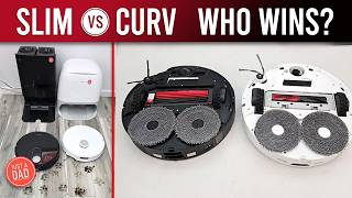 Roborock Qrevo Slim vs Curv Robot Vacuum & Mop HONEST COMPARISON   Who Wins? / Best?