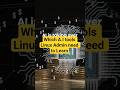 A.I Tools for Linux Admin #linux #ai