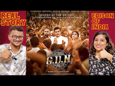 G.D.N Official Trailer Reaction| R. Madhavan |Sathyaraj | Jayaram | Priyamani | Dipoosreaction