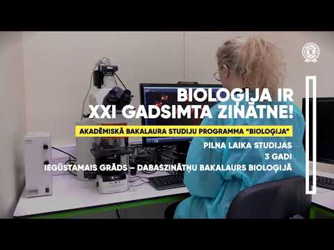 Nāc studēt DU! Akadēmiskā bakalaura studiju programmas "Bioloģija", "Fizika", "Ķīmija"