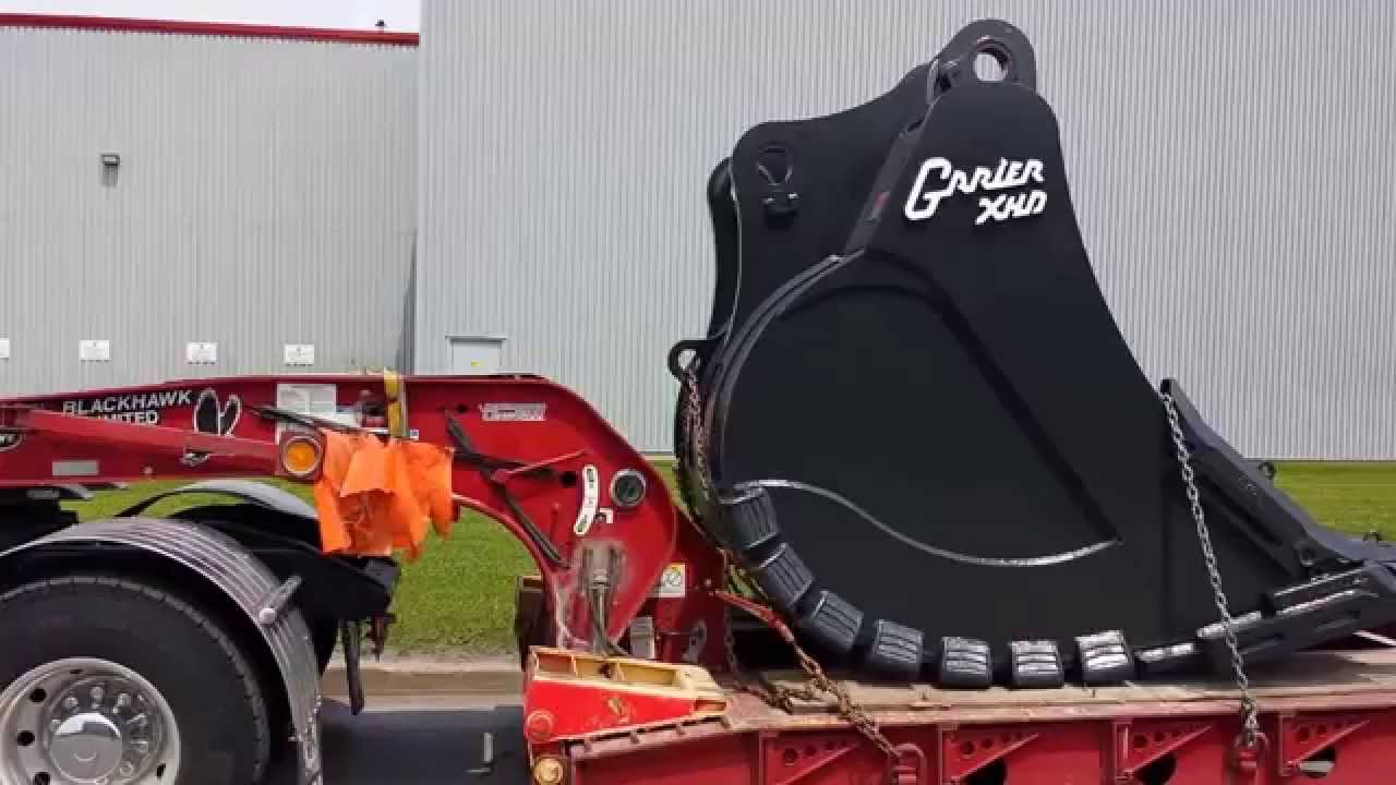 Départ de nos ateliers de 2 godets miniers pour Komatsu PC1250