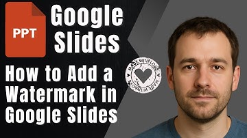 How to Add a Watermark in Google Slides – Step-by-Step Tutorial