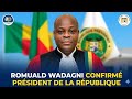 BÉNIN : ROMUALD WADAGNI CONFIRMÉ PRÉSIDENT PAR LA COUR CONSTITUTIONNELLE !