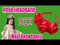 DIY FLOWER HEADBAND  FOR LITTLE GIRL