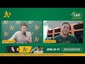 A's Cast Live: Justin Sterner Reflects on Opportunity with the Athletics