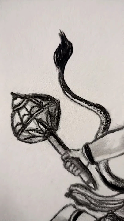 Jai bajrangbali ❤️ drawing #hanumanji #bajrangbali #art #shorts