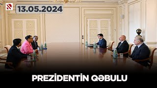 Prezidentin qəbulu - İlham Əliyev Millətlər Birliyi Təşkilatının baş katibini qəbul edib