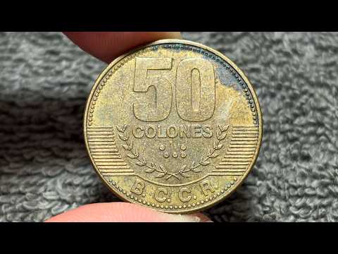 2015 Costa Rica 50 Colones Coin • Values, Information, Mintage, History, and More
