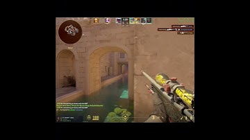 NO SCOPE thru smoke on anubis #cs2 # #cs2clips #cs2gameplay #cs2highlights #cs2moments