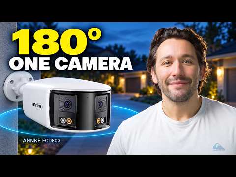 ANNKE FCD800 Review: One 4K Camera, 180° Coverage!