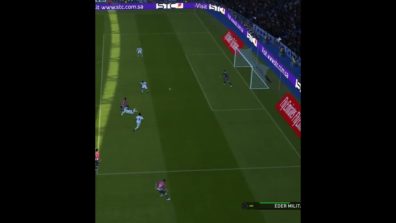 Williams hit the post against Real Madrid 