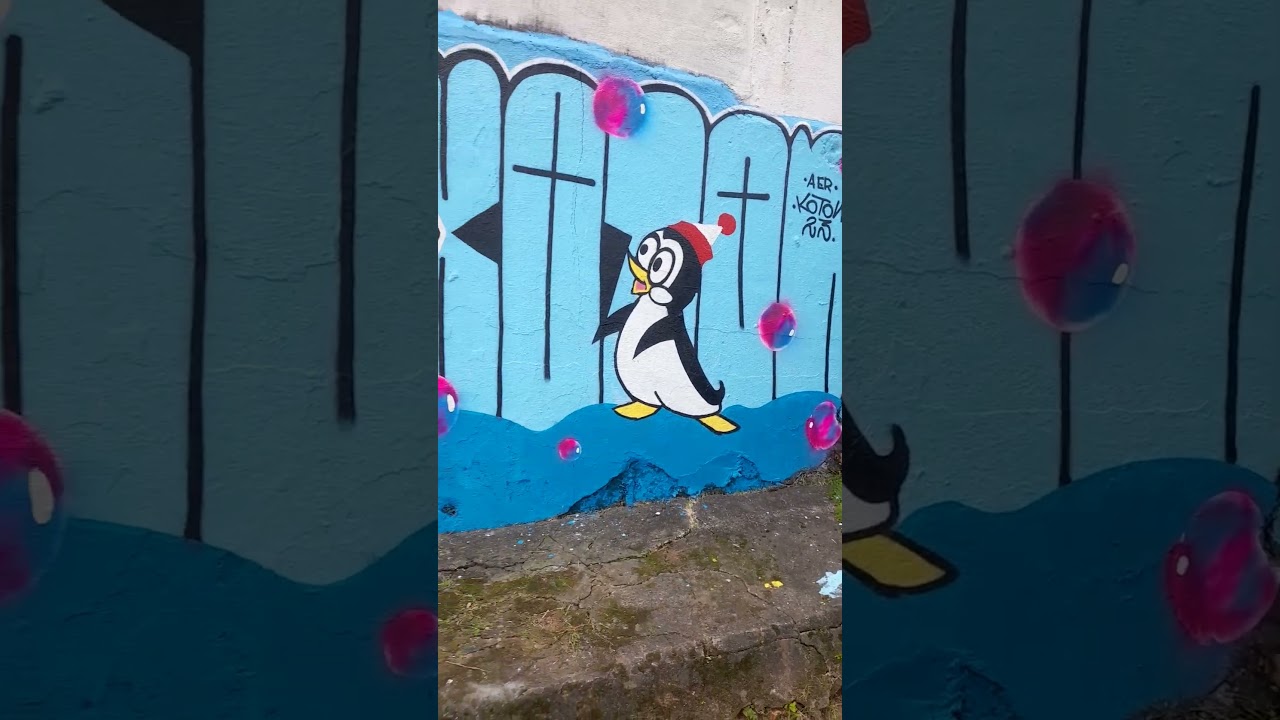 role na quebrada com os amigos graffit art.