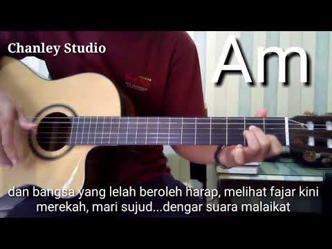 Belajar Gitar - O Holy Night
