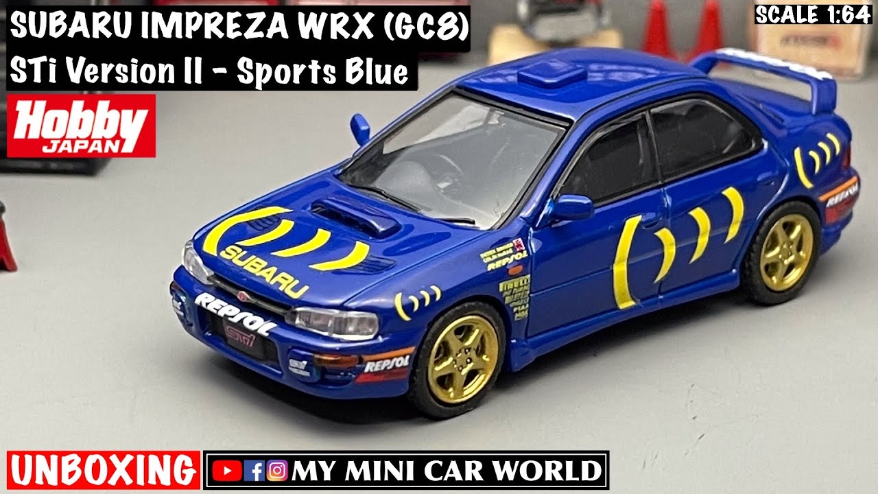 ミニカー SUBARU IMPREZA SPORT TOMICA 1/64th White SUBARU Impreza 5-Door Sport Car Model