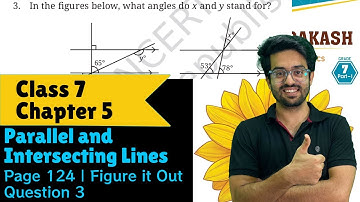 Question 3 | Figure it Out | Page 124 | Class 7 Maths | Chapter 5 | Parallel and Intersecting Lines