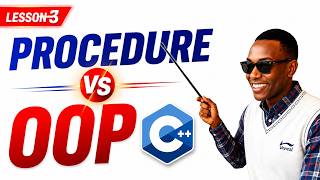 Procedural vs OOP Programming 🔥 Explained in 2 Minutes | C++ Basics