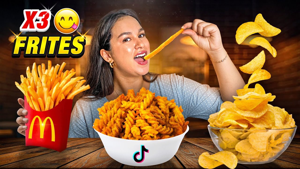 فين مادرت كلقاهوم !!!✨جربت أكثر وصفات الشيبس المشهورين دابا 🤩