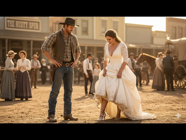 The Bride Arrived with Torn Shoes, The Cowboy Looked Down ...