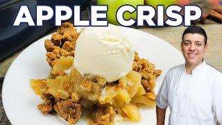 How to Make Classic Apple Crisp | Recipe by Lounging with Lenny