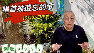 院子裡面唱首歌_紀念10月25日，這個被遺忘的國定假日_人生倒計時9975天