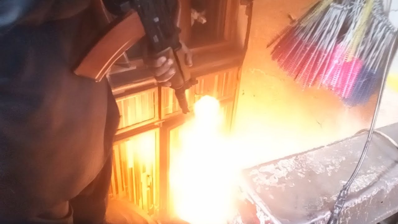 Ak 74U Krinkov type carbine in 5.45×39 (222/Kalakov) 