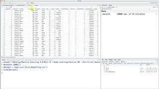 ANN in R step 1 video 213 machine learning