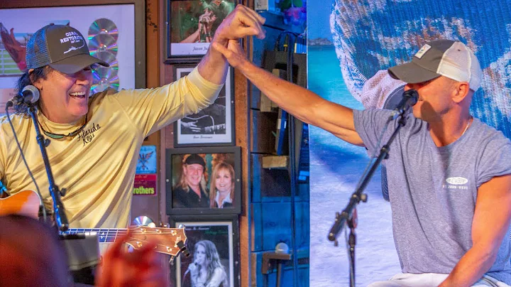 Kenny Chesney and David Lee Murphy surprise fans a...