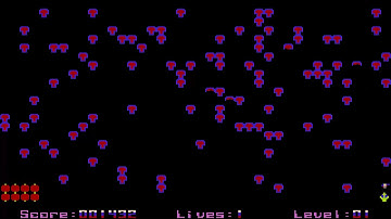 ATARI ST MEGAPEDE CLASSIC CENTIPEDE MILLIPEDE CLONE RENAISSANCE 1 ARCADE COLLECTION DBUG 65 IMPRESSI